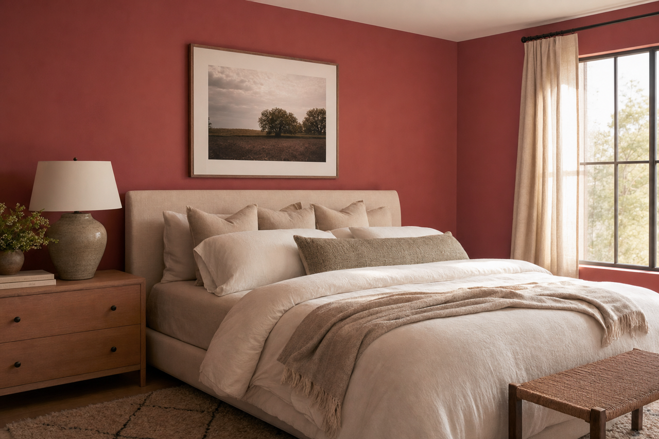 St. by Benjamin Moore on interiors