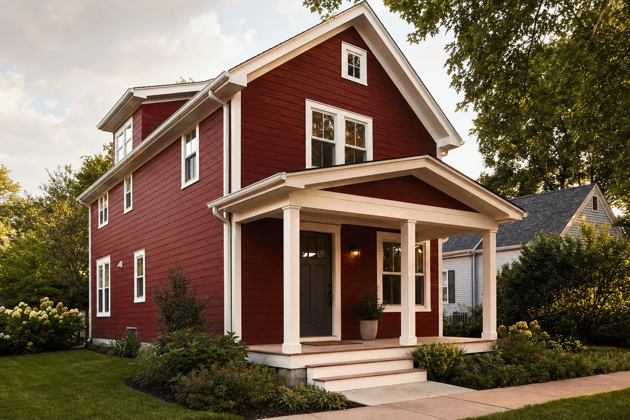 Carriage by Benjamin Moore on exterior