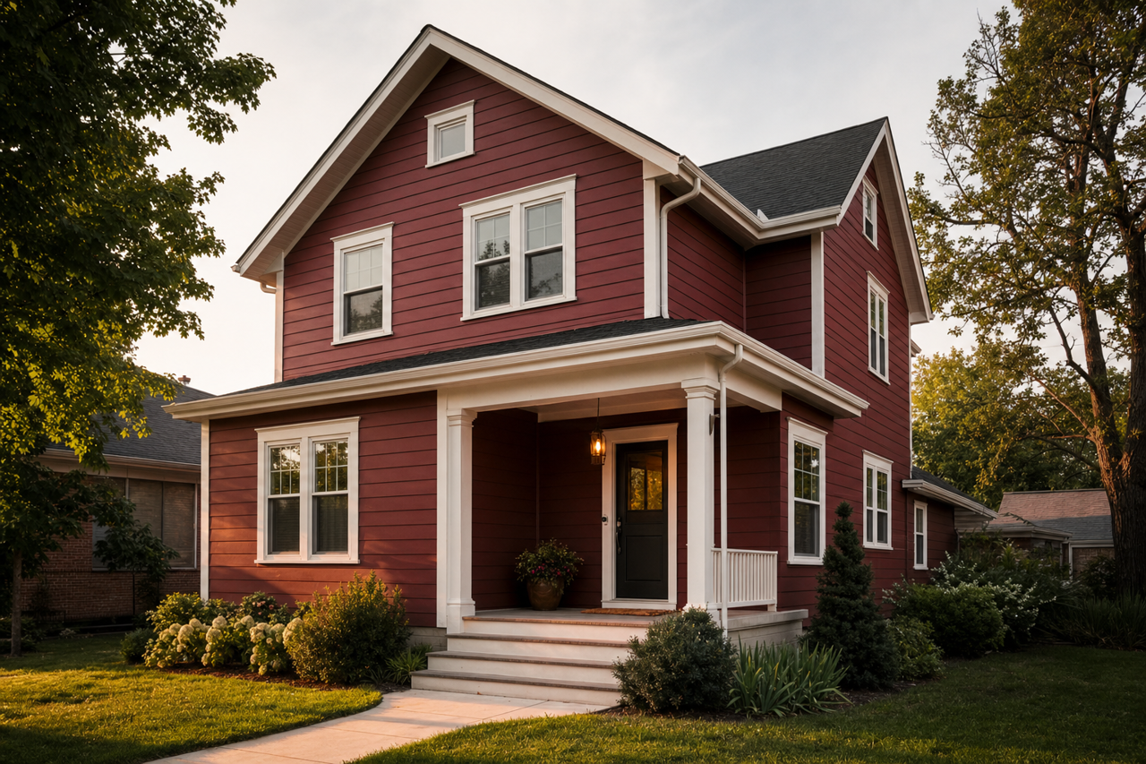 Palace by Benjamin Moore on exterior