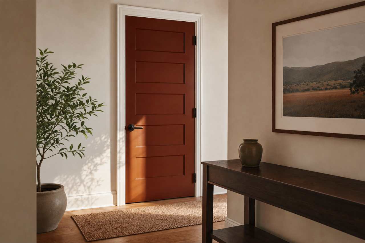 Charlton by Benjamin Moore on interior-doors