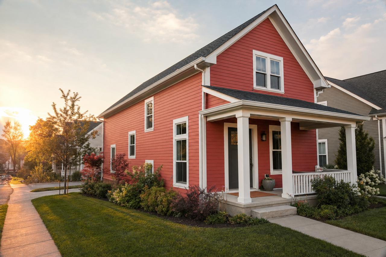China by Benjamin Moore on exterior