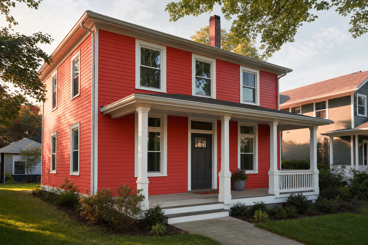 Cornwallis by Benjamin Moore on exterior