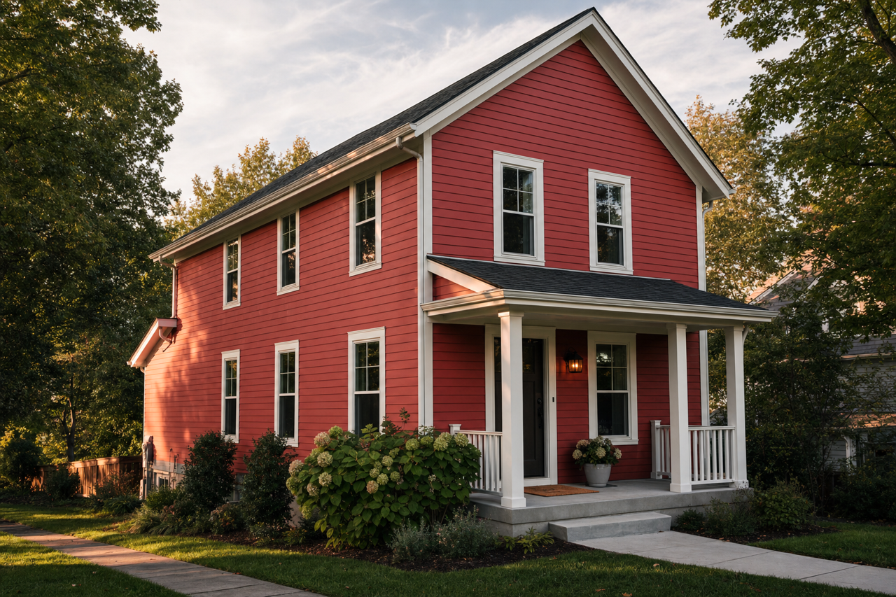 King's by Benjamin Moore on exterior