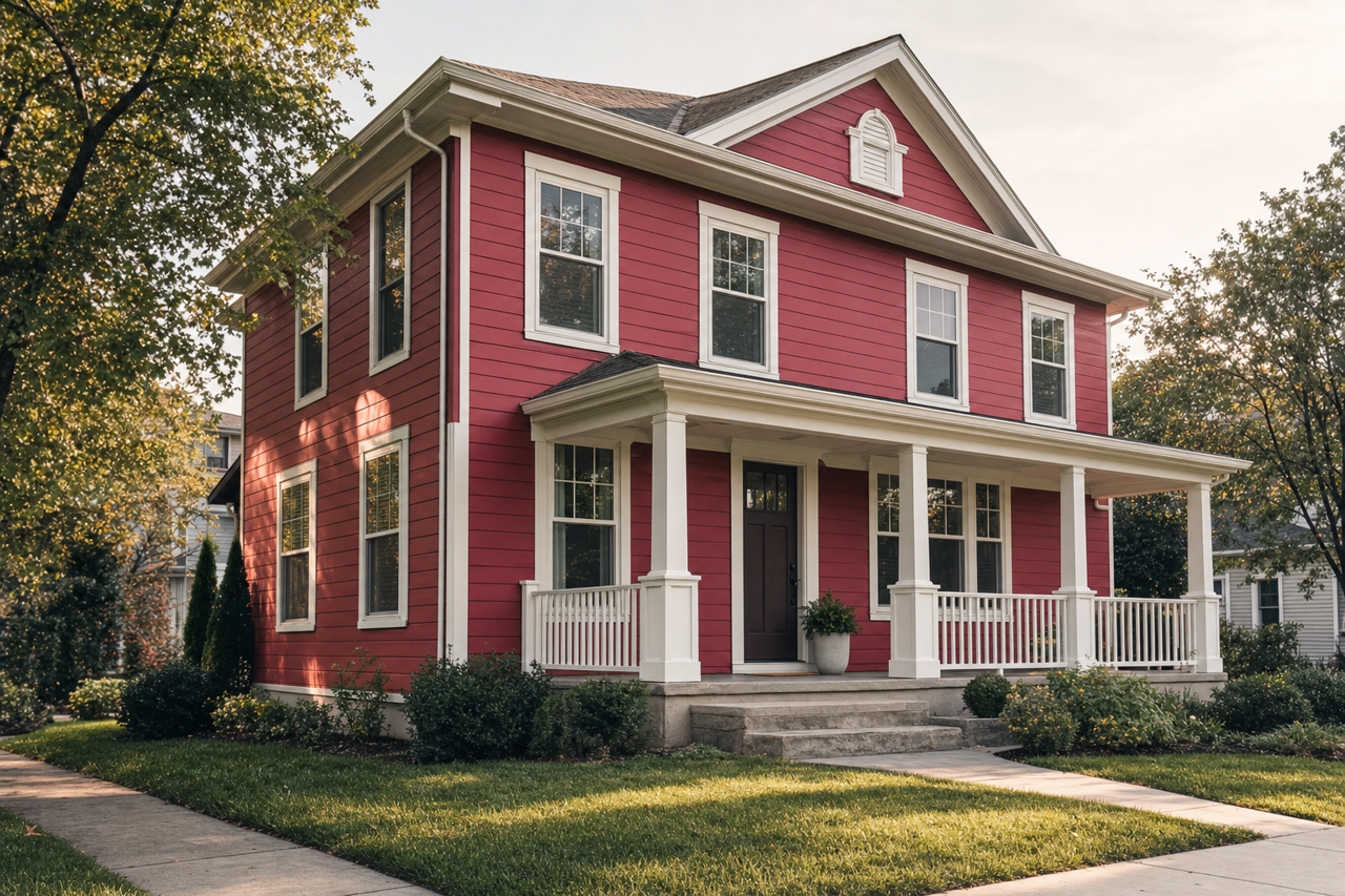 Travers by Benjamin Moore on exterior