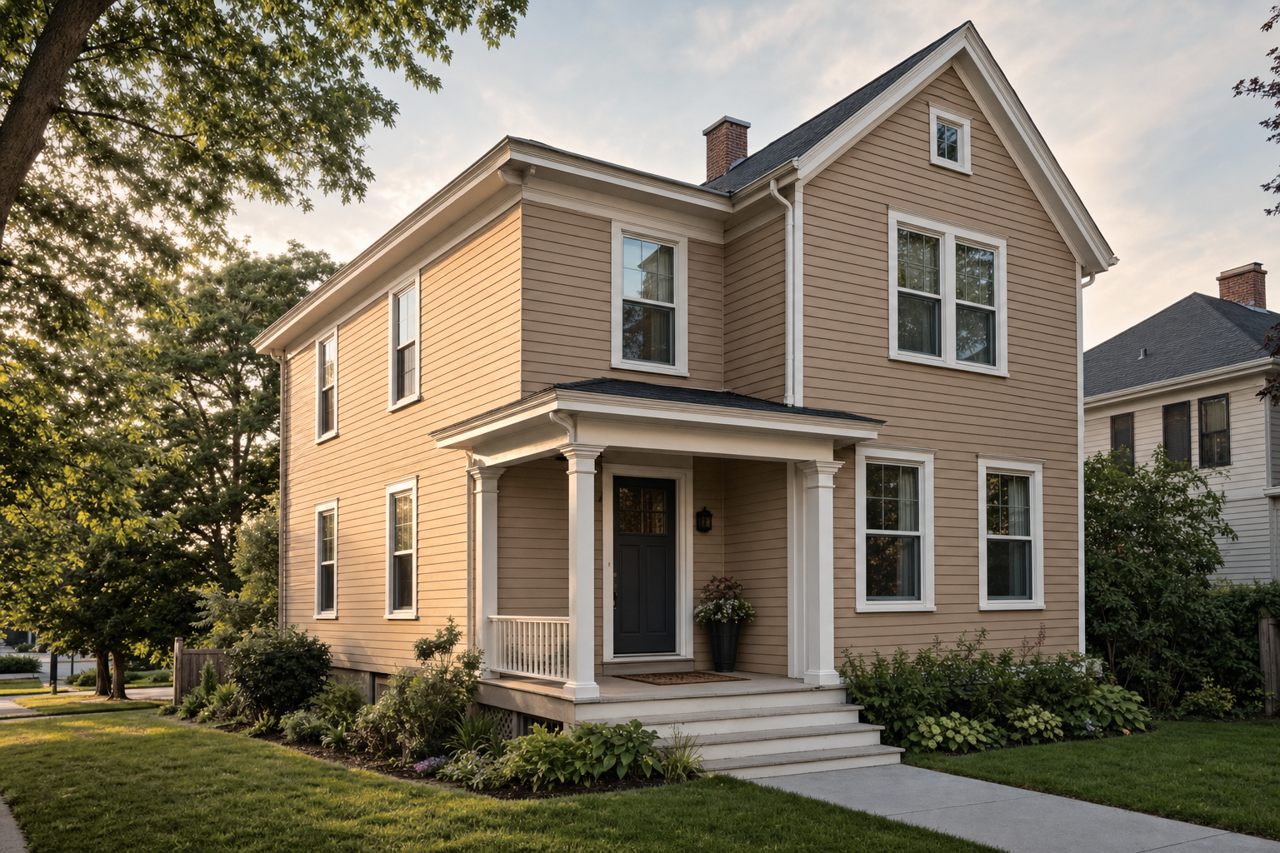 Palace by Benjamin Moore on exterior