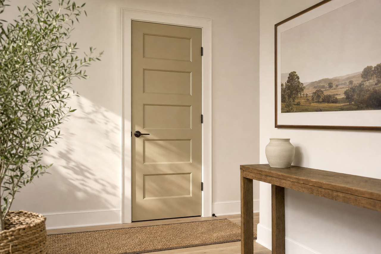 Palace by Benjamin Moore on interior-doors