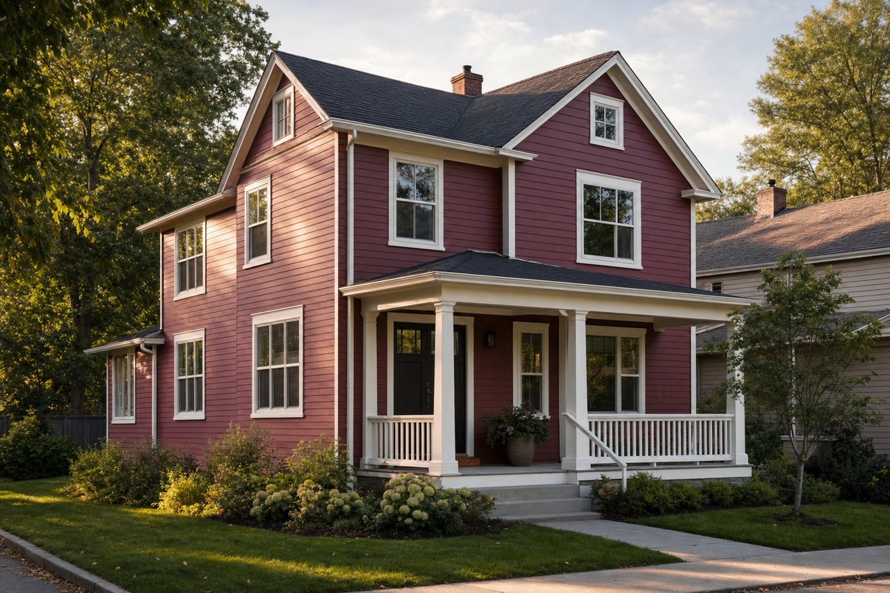 Barrett by Benjamin Moore on exterior