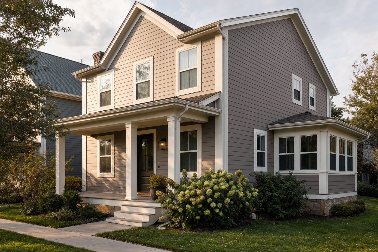 Powell by Benjamin Moore on exterior