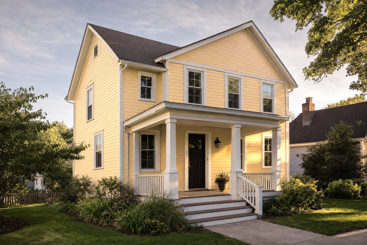 Sweeney by Benjamin Moore on exterior