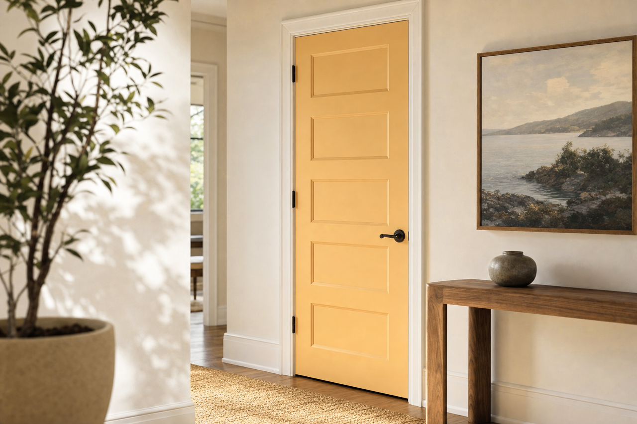 Tavern by Benjamin Moore on interior-doors
