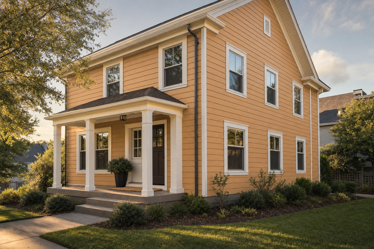 Bryan by Benjamin Moore on exterior