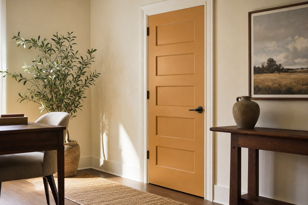 Bryan by Benjamin Moore on interior-doors