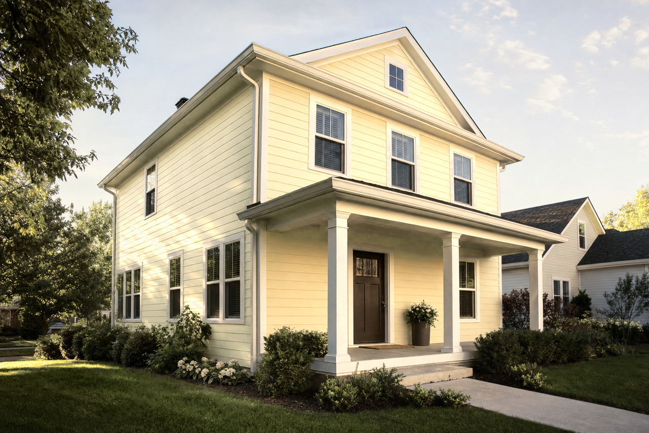 Chamber by Benjamin Moore on exterior