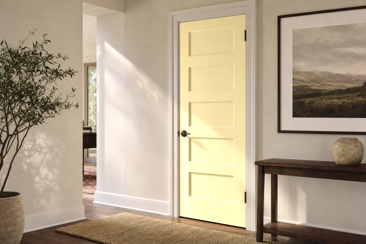 Chamber by Benjamin Moore on interior-doors