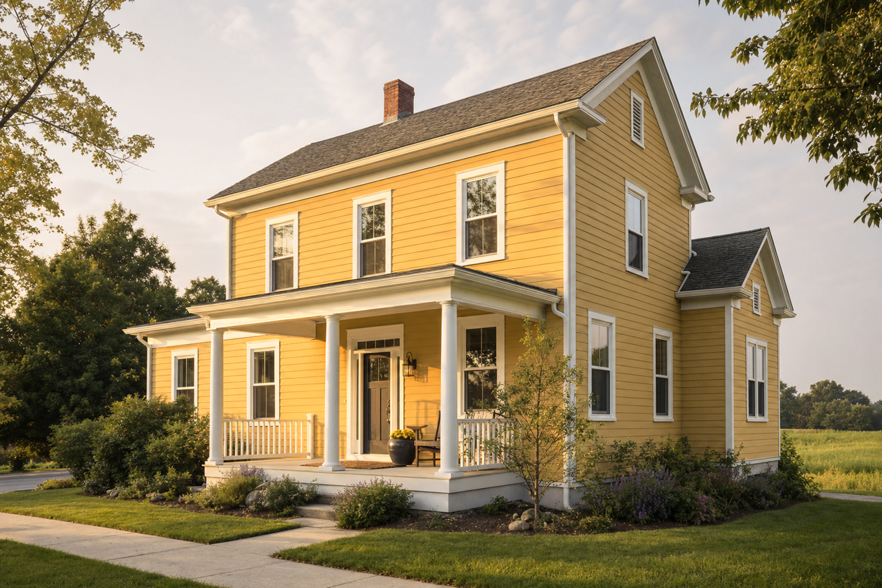Palace by Benjamin Moore on exterior