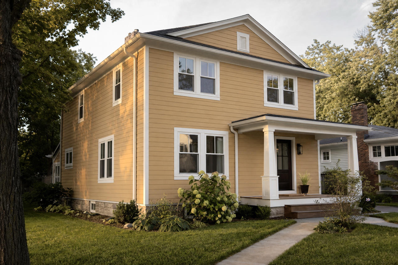 Everard by Benjamin Moore on exterior