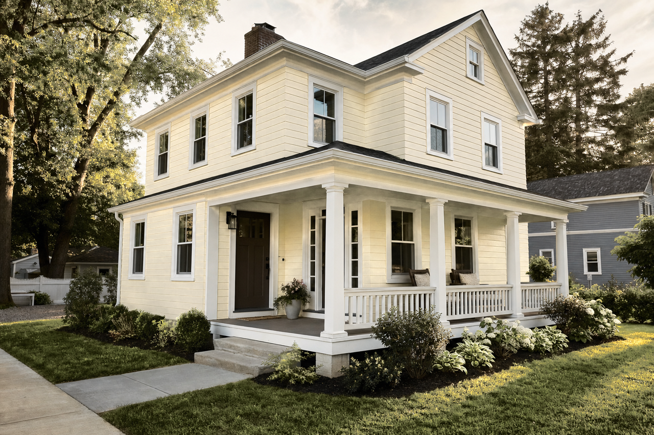 Gloucester by Benjamin Moore on exterior