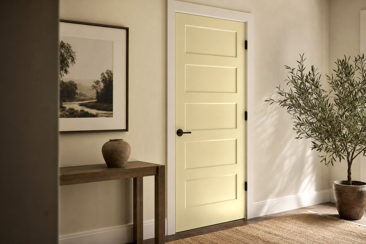 Gloucester by Benjamin Moore on interior-doors