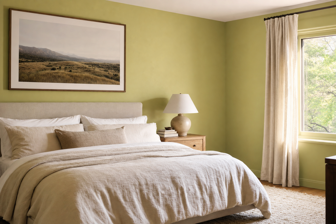 Greenhow by Benjamin Moore on interiors