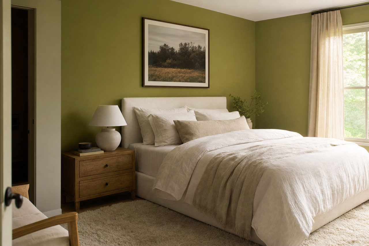 Timson by Benjamin Moore on interiors