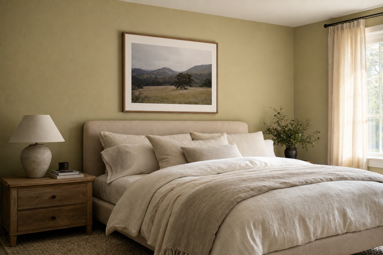 Bassett by Benjamin Moore on interiors