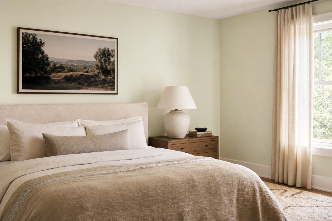 Harwood by Benjamin Moore on interiors