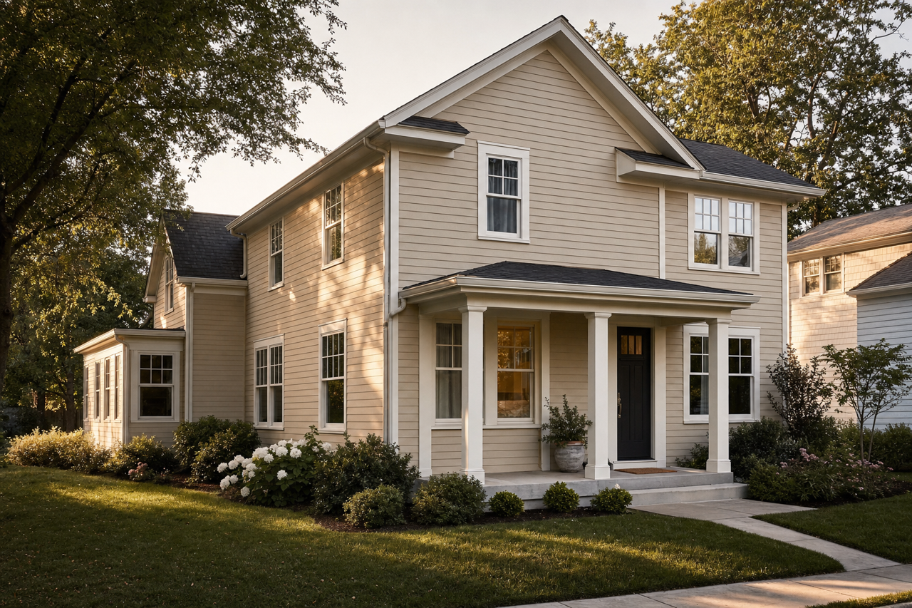 Tyler by Benjamin Moore on exterior