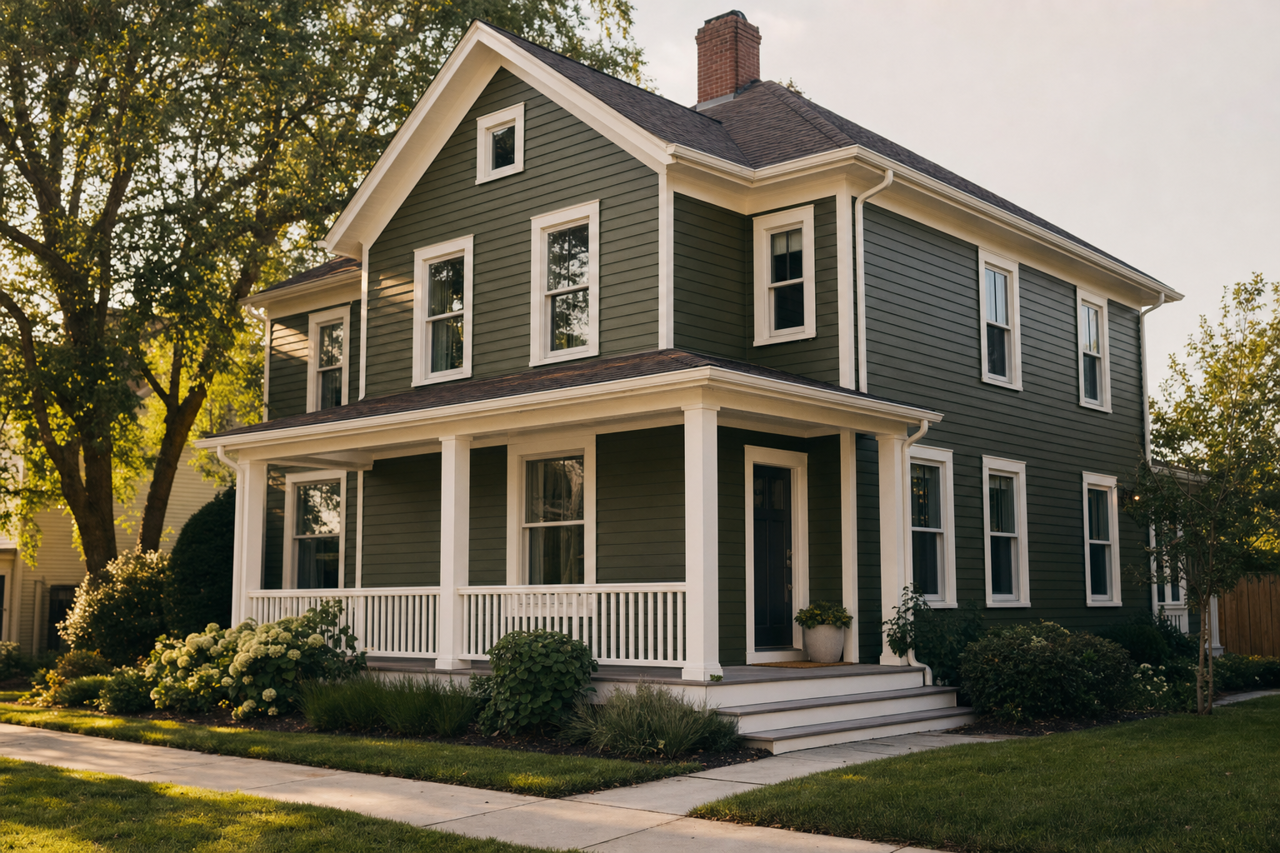 Windsor by Benjamin Moore on exterior