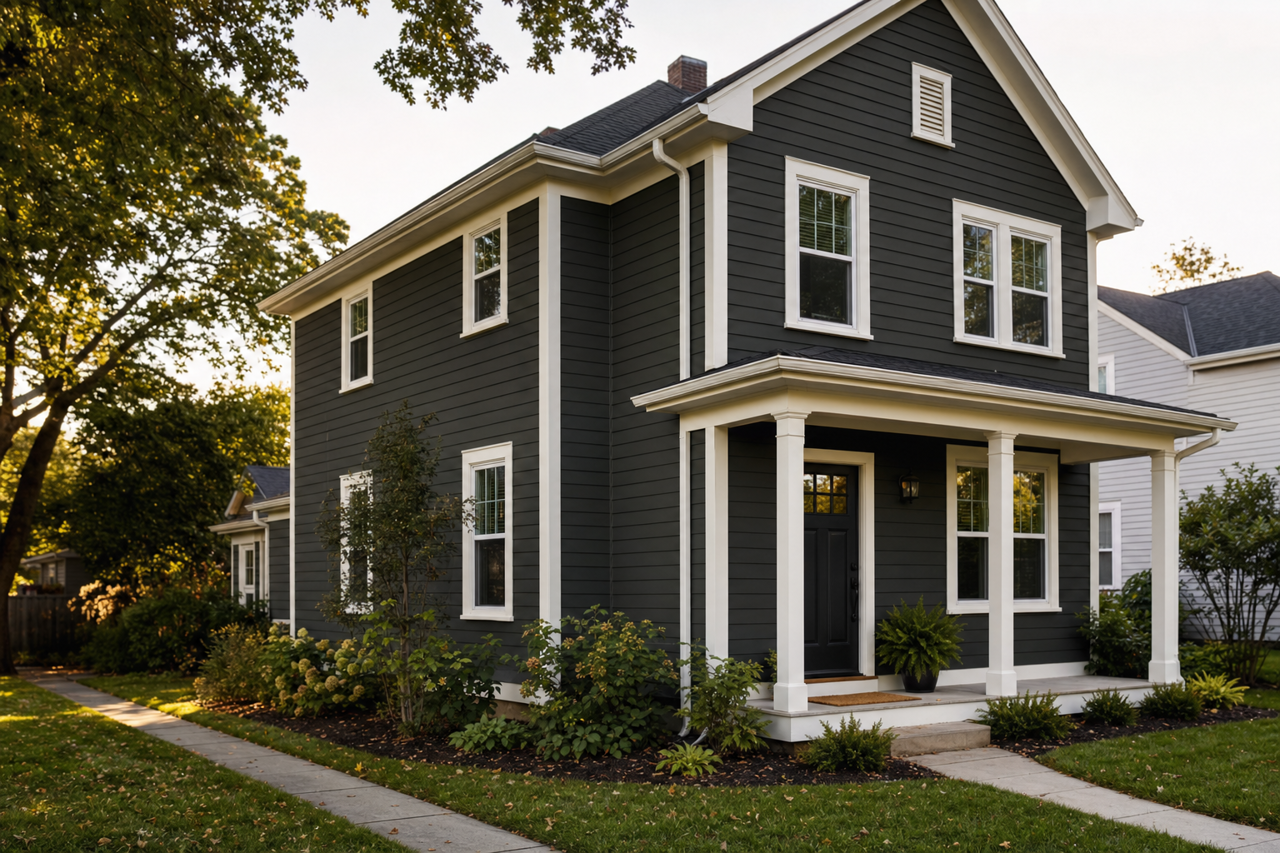 Waller by Benjamin Moore on exterior