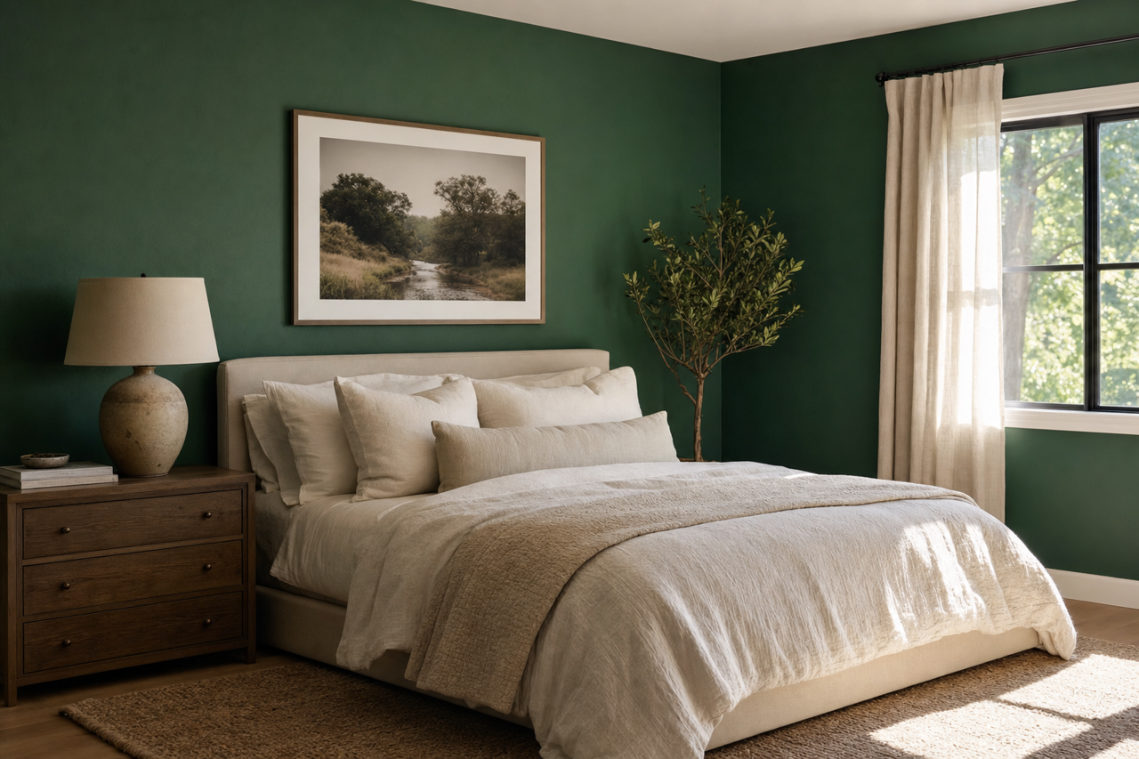 Buffett by Benjamin Moore on interiors