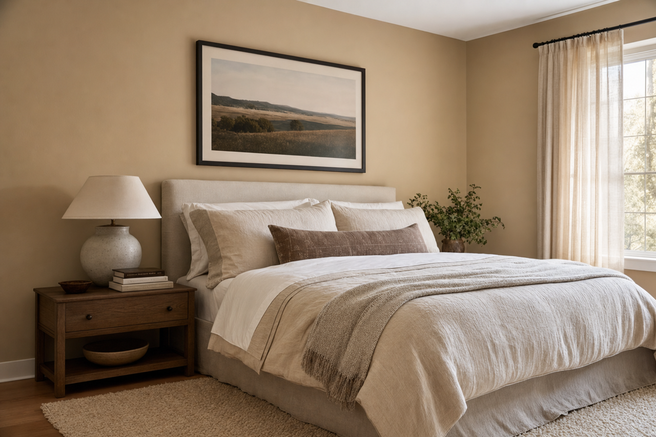 Finnie by Benjamin Moore on interiors