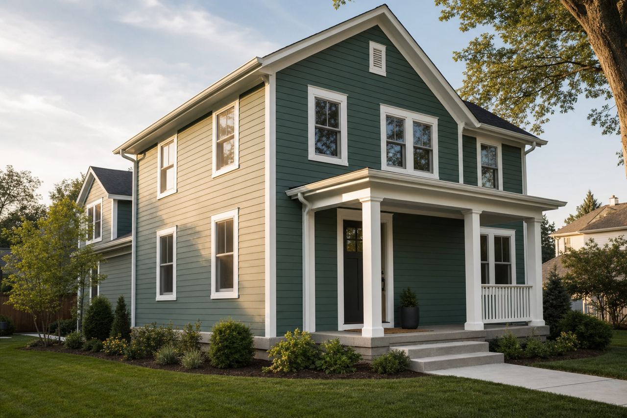 Goodwin by Benjamin Moore on exterior