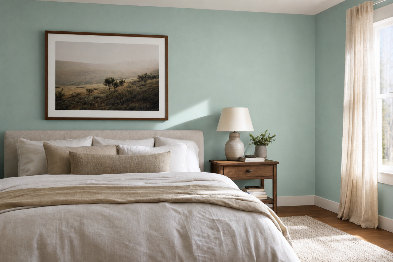 Anderson by Benjamin Moore on interiors