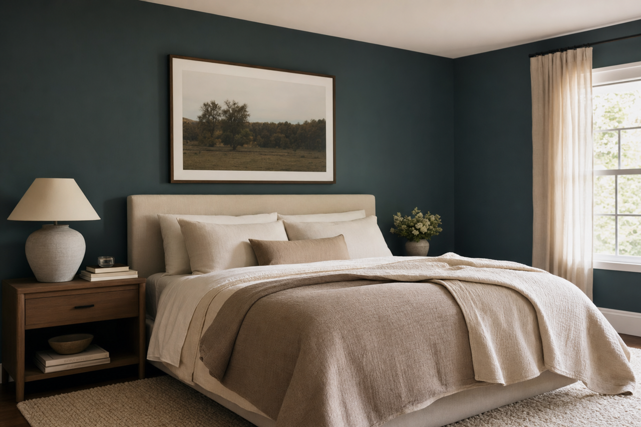 Everard by Benjamin Moore on interiors