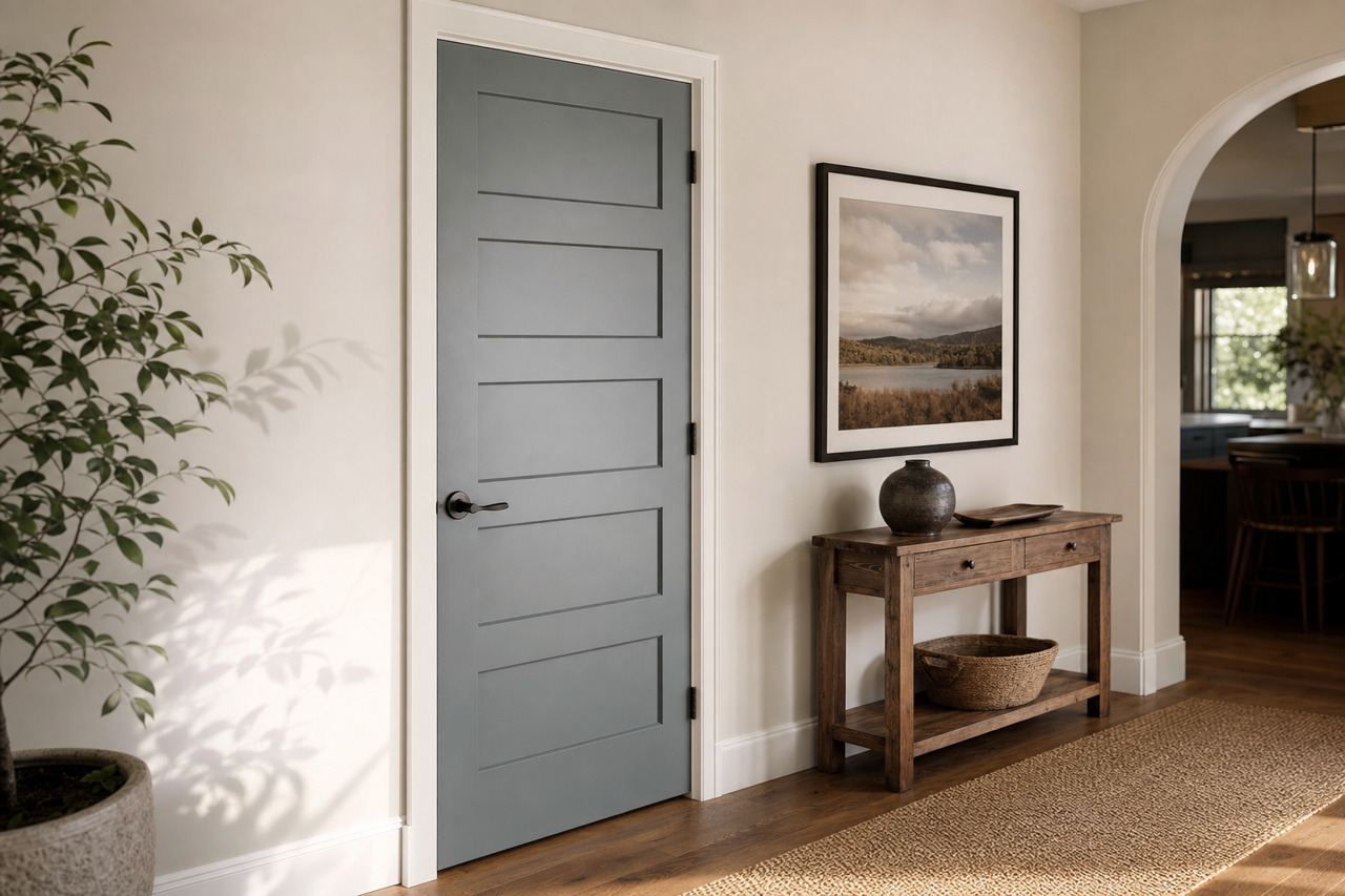 Wetherburn's by Benjamin Moore on interior-doors