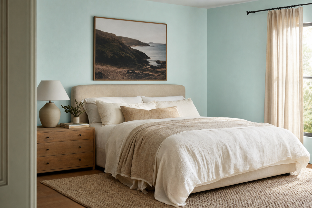 Ewing by Benjamin Moore on interiors