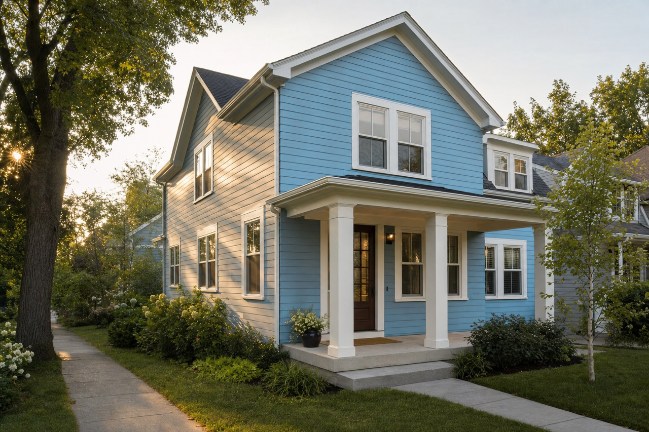 Lafayette by Benjamin Moore on exterior