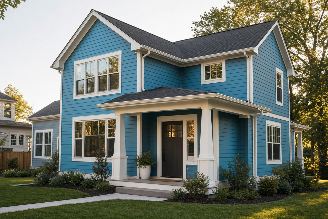 Randolph by Benjamin Moore on exterior