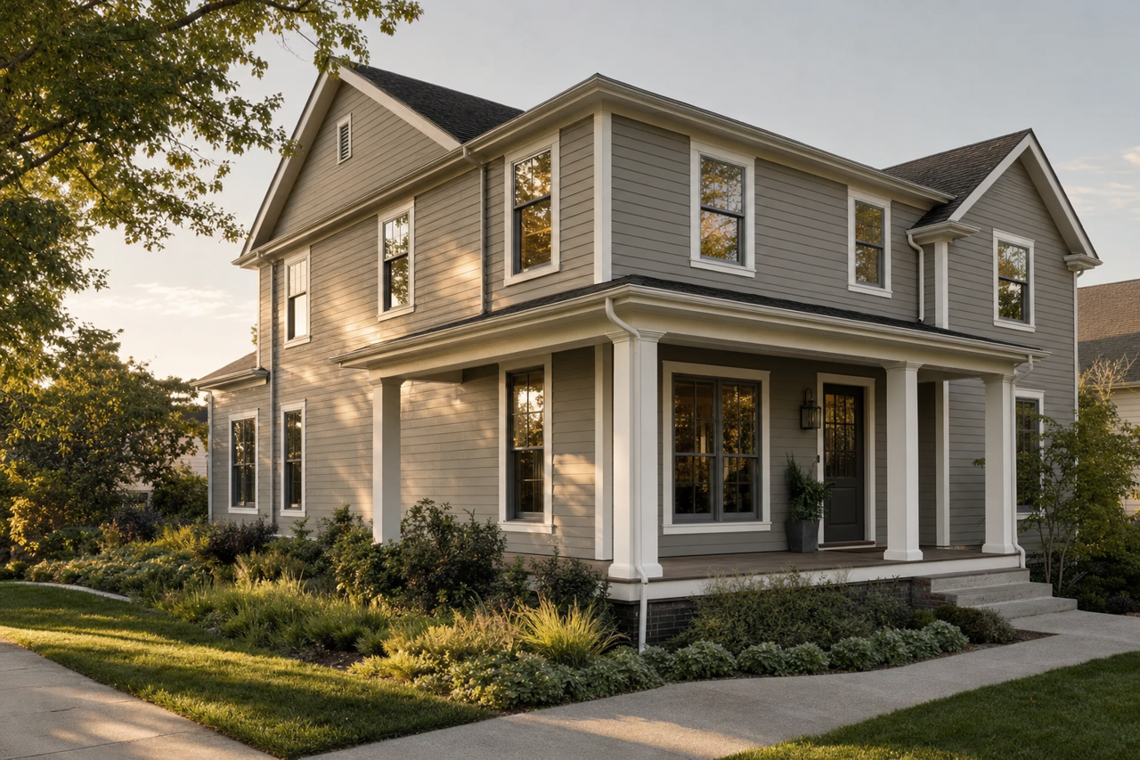 Gunsmith by Benjamin Moore on exterior