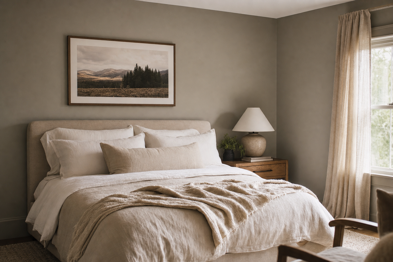 Gunsmith by Benjamin Moore on interiors