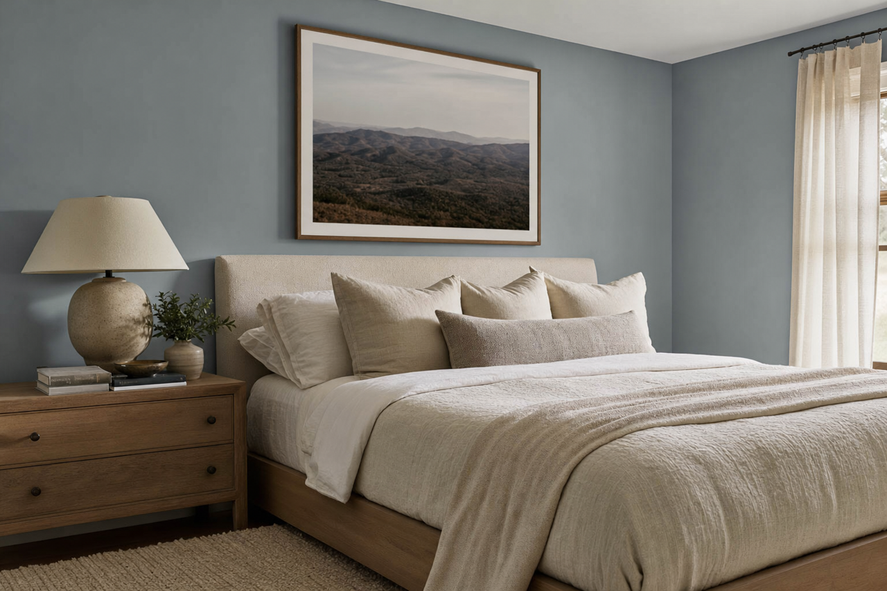 Chiswell by Benjamin Moore on interiors