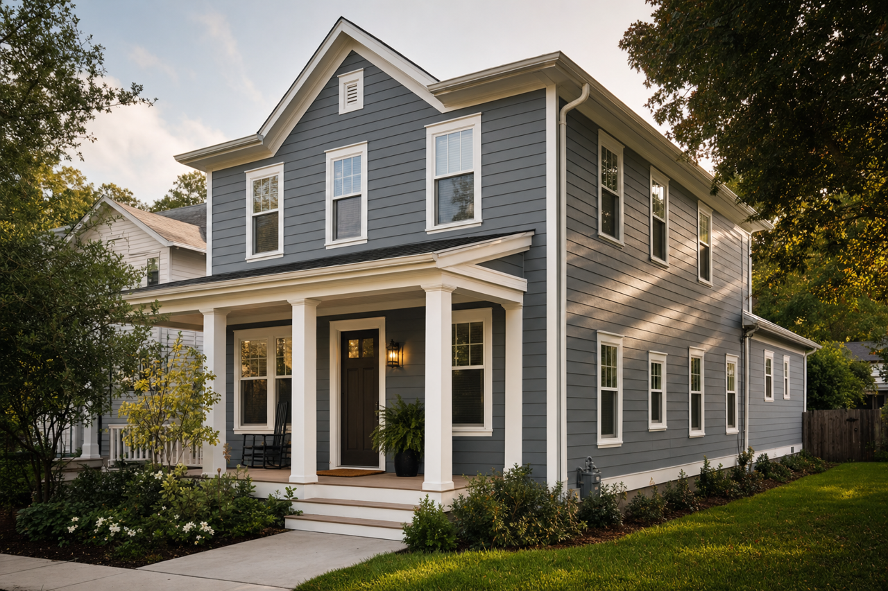 Powell by Benjamin Moore on exterior