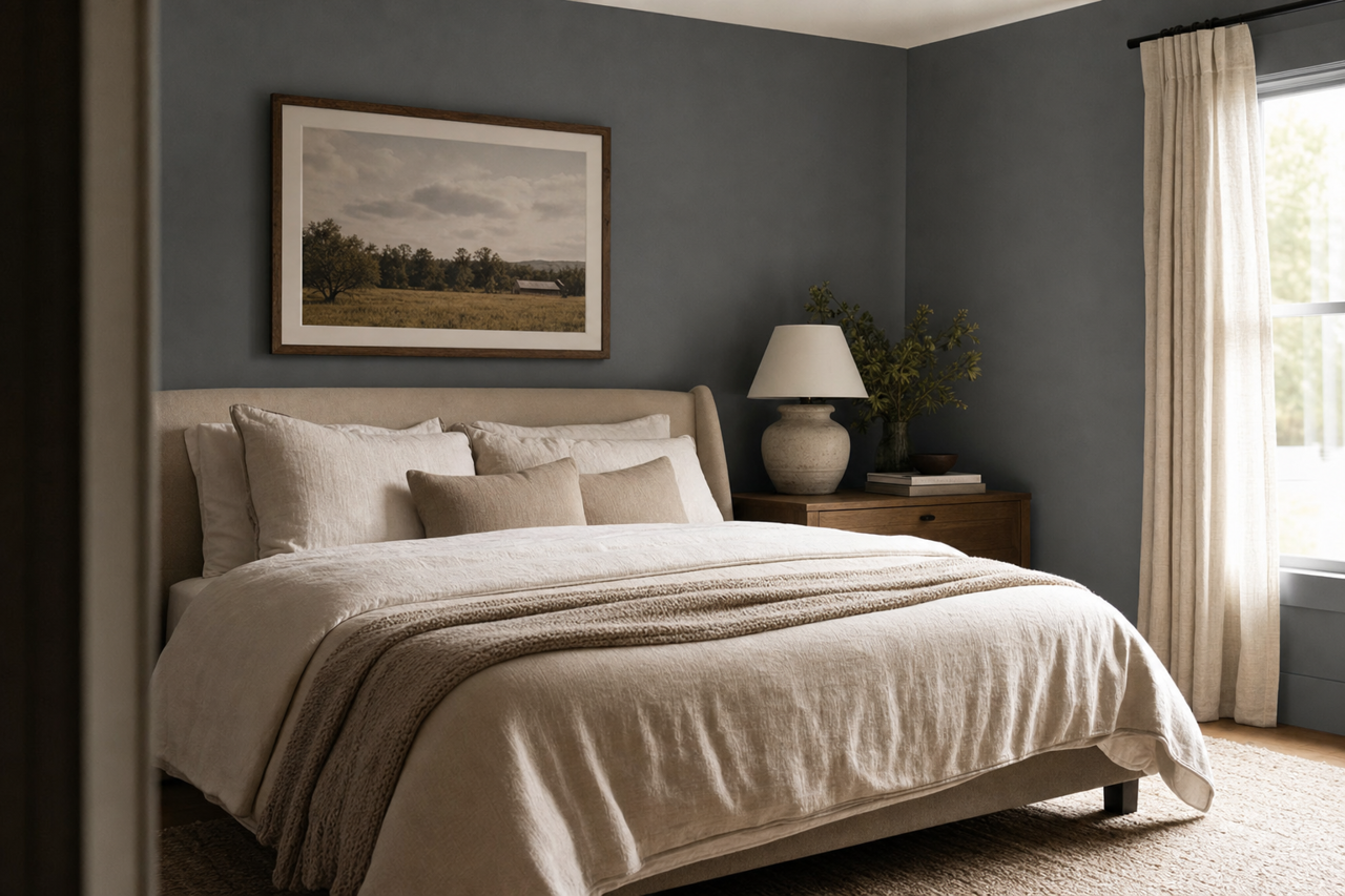 Powell by Benjamin Moore on interiors