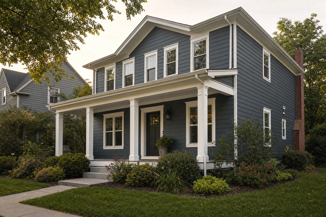 Brush by Benjamin Moore on exterior