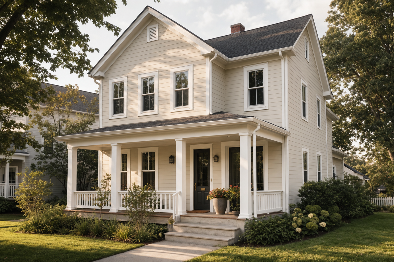 Bruton by Benjamin Moore on exterior