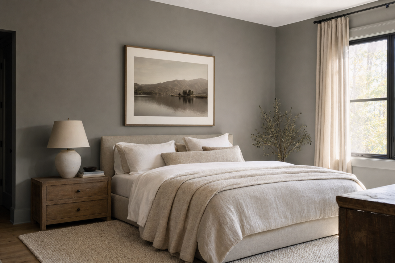 Geddy by Benjamin Moore on interiors