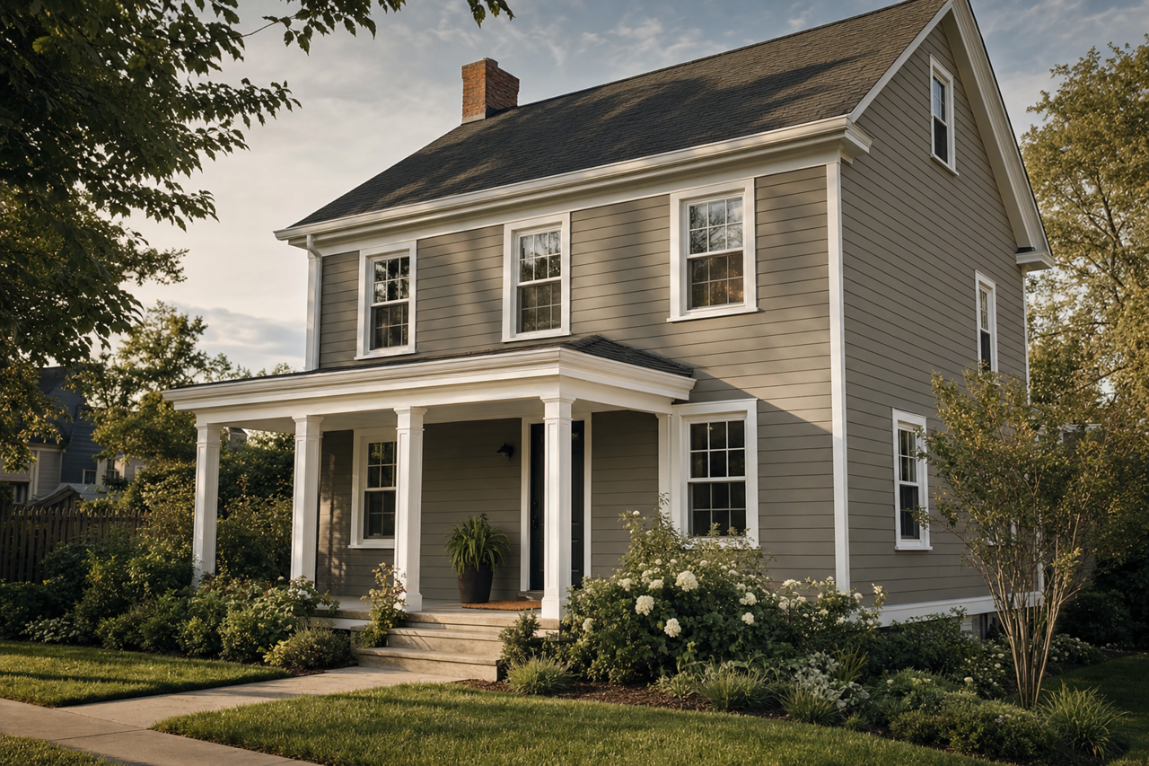 Randolph by Benjamin Moore on exterior