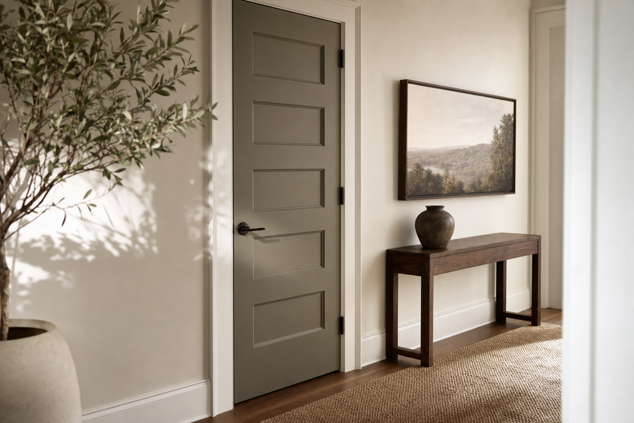 Gloucester by Benjamin Moore on interior-doors