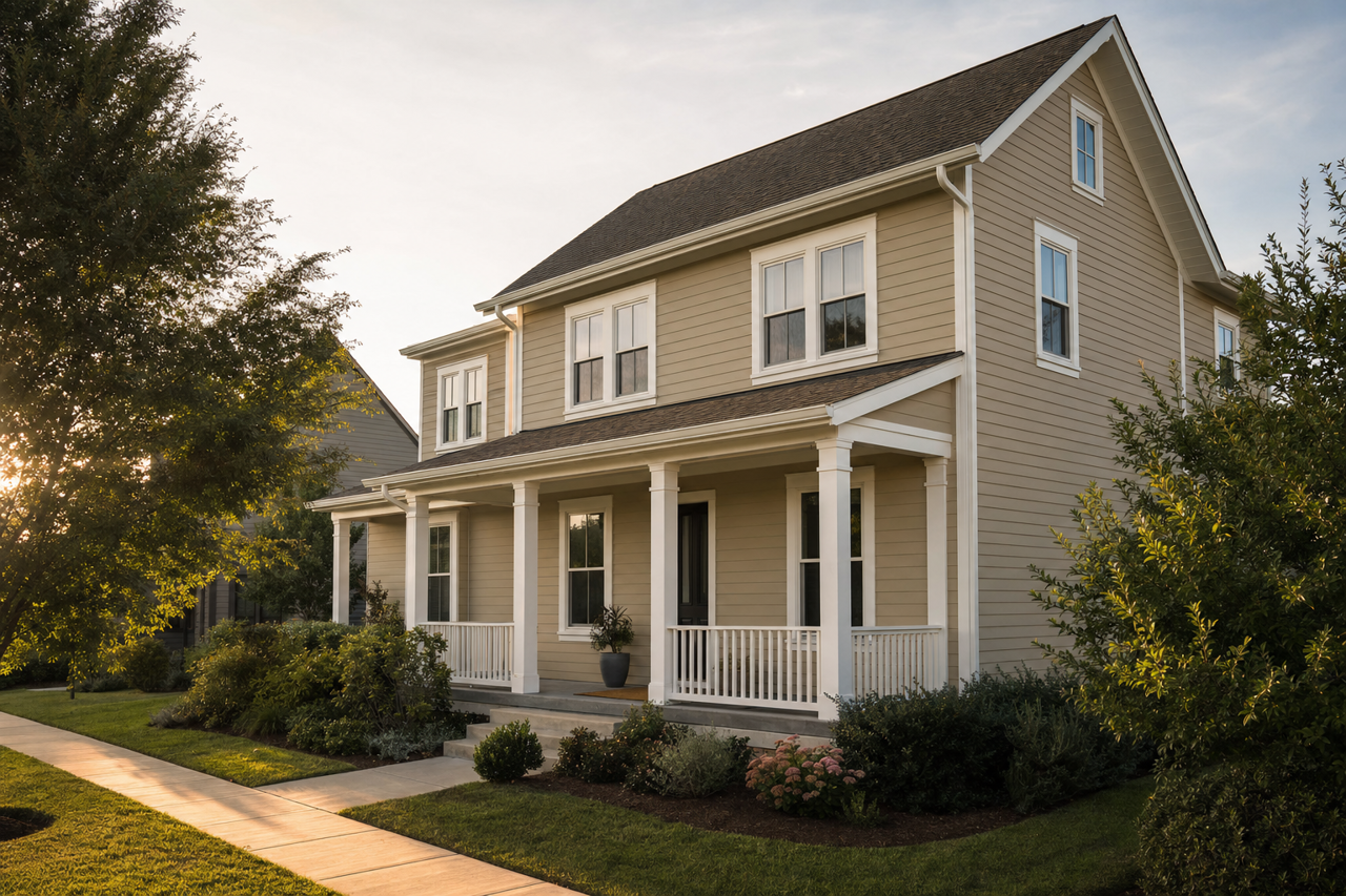 Clarksville by Benjamin Moore on exterior