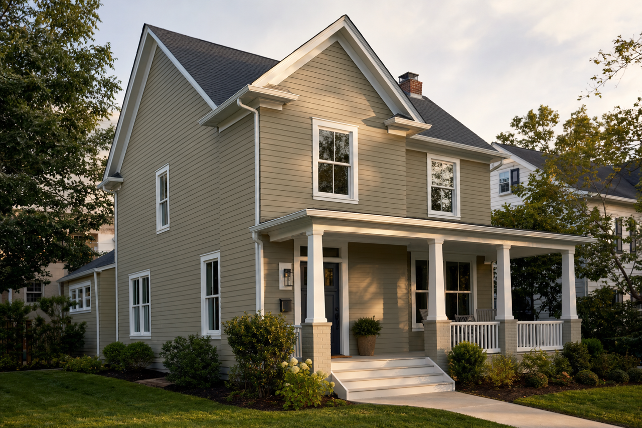 Crownsville by Benjamin Moore on exterior